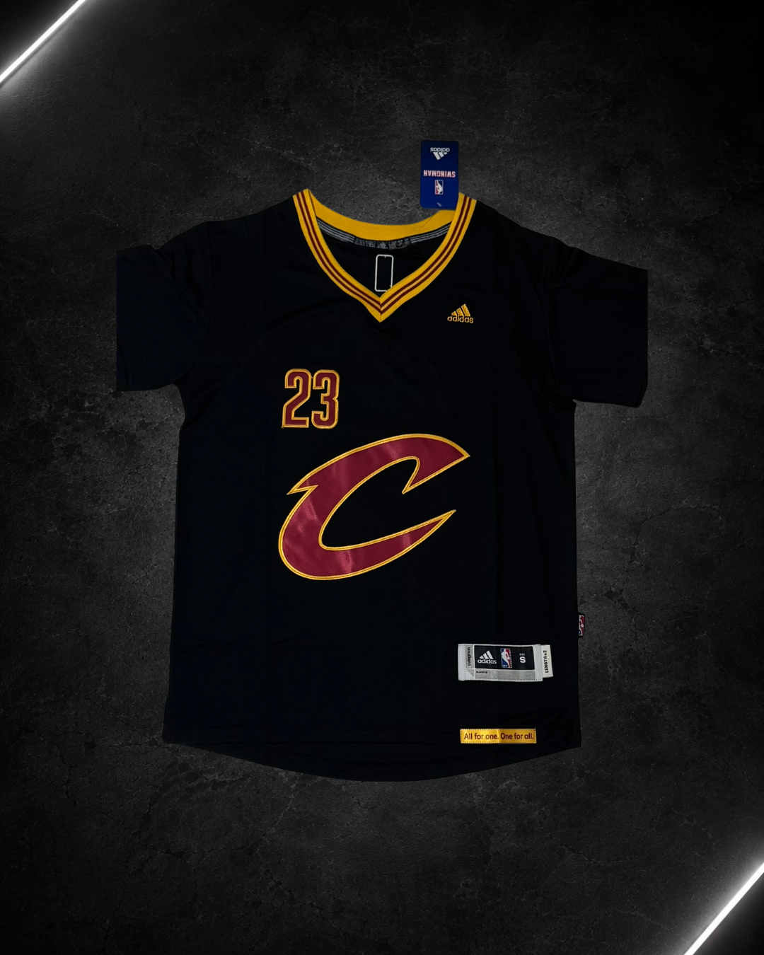 Camiseta NBA LeBron James #23 - Cleveland Cavaliers Negra