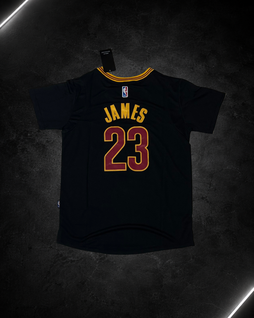 Camiseta NBA LeBron James #23 - Cleveland Cavaliers Negra