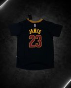 Camiseta NBA LeBron James #23 - Cleveland Cavaliers Negra