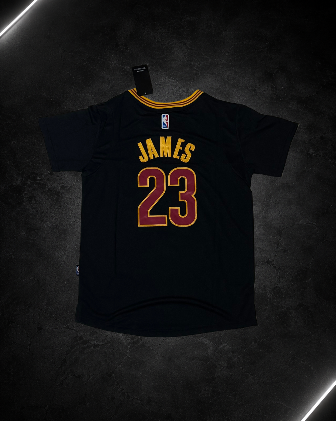 Camiseta NBA LeBron James #23 - Cleveland Cavaliers Negra
