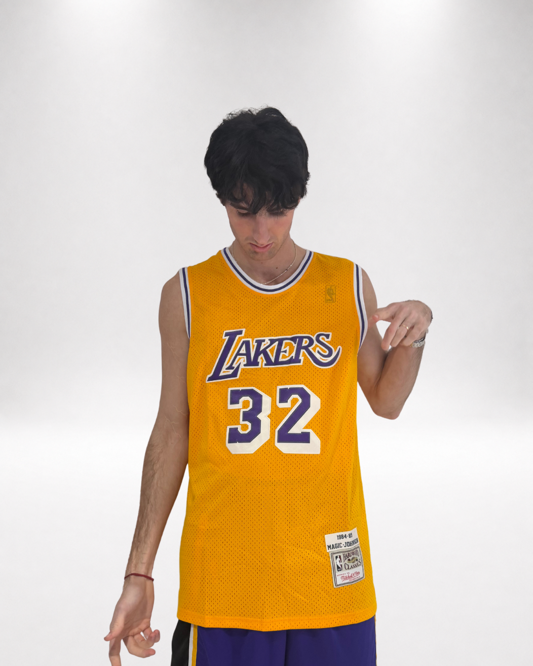 Camiseta NBA Magic Johnson #32 - Los Angeles Lakers