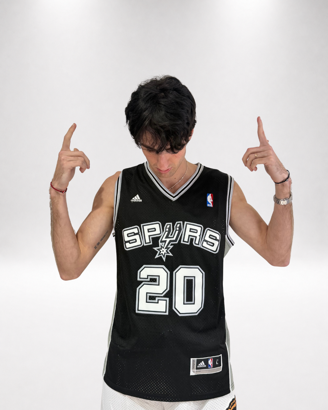Camiseta NBA Manu Ginobili #20 - San Antonio Spurs