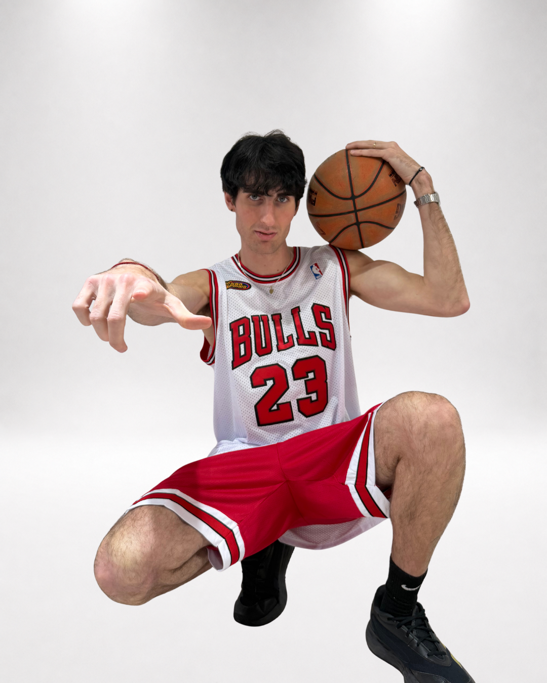 Camiseta NBA Michael Jordan #23 - Chicago Bulls Blanca